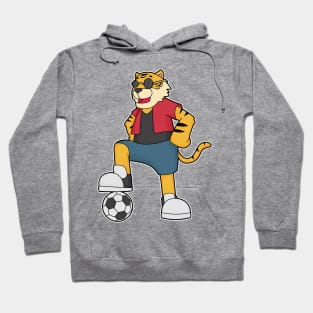 Tiger Soccer player Soccer Hoodie